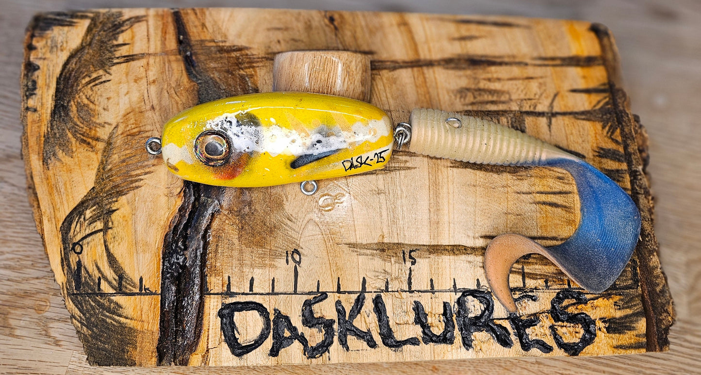 Dasklures Träbete – Handgjort gäddbete i premiumträ