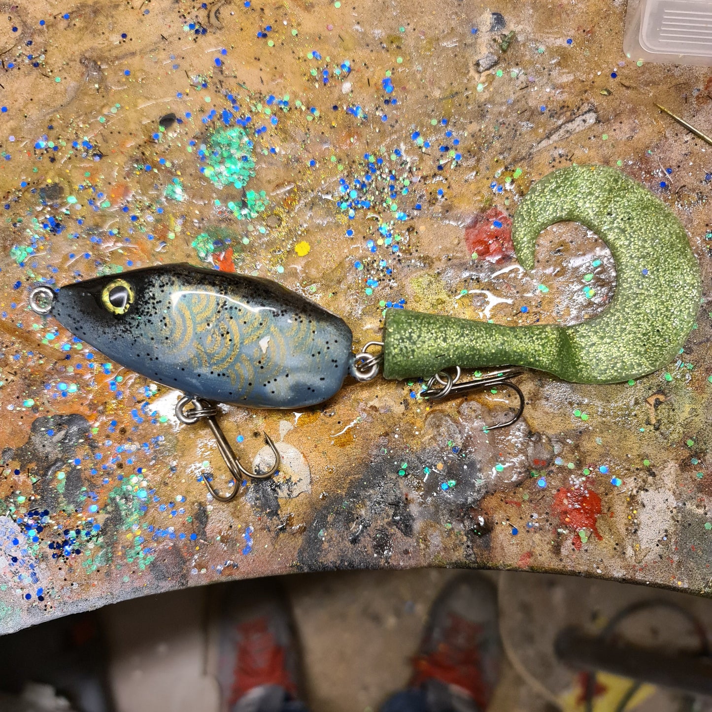 Dasklures Träbete – Handgjort gäddbete i premiumträ