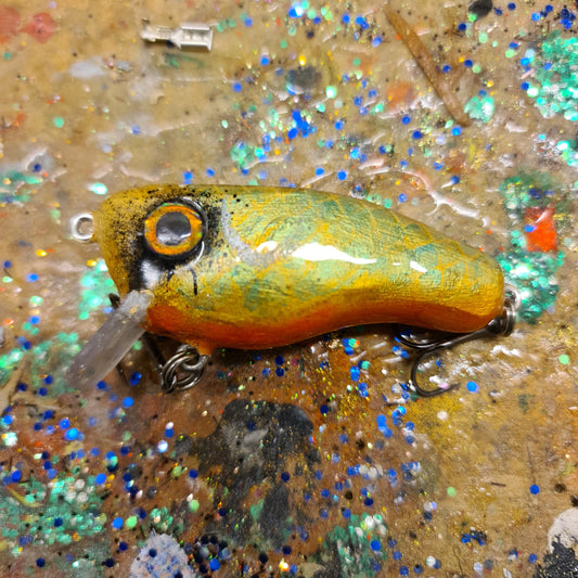 Dasklures Träbete – Handgjort abborrebete i premiumträ