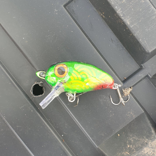 Dasklures Träbete – Handgjort abborrebete i premiumträ