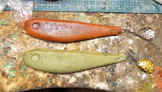 Dasklures Gummi– Handgjort gäddbete Spinnröv