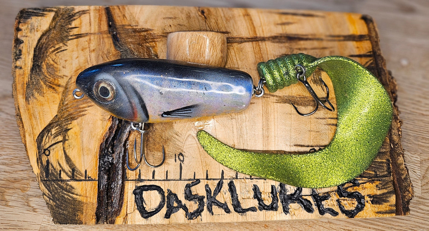 Dasklures Träbete – Handgjort gäddbete i premiumträ