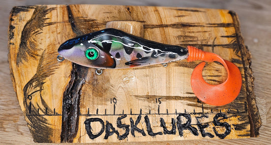 Dasklures Träbete – Handgjort gäddbete i premiumträ