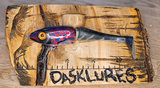 Dasklures Träbete – Handgjort gäddbete i premiumträ