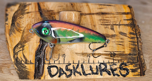 Dasklures Träbete – Handgjort gäddbete i premiumträ