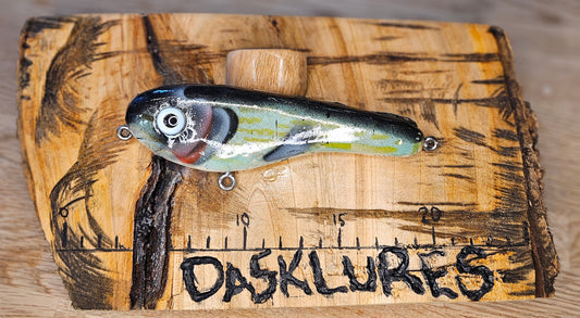 Dasklures Träbete – Handgjort gäddbete i premiumträ