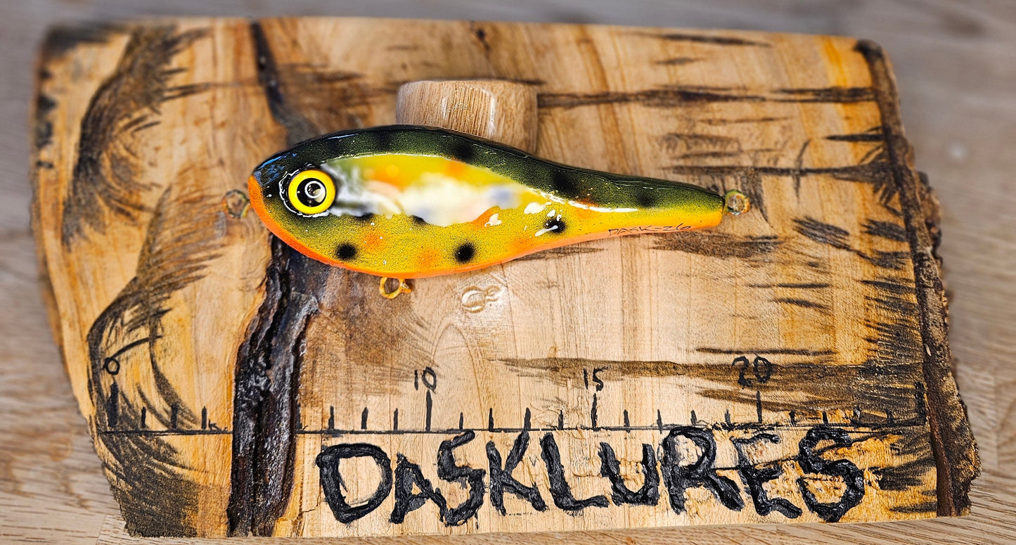 Dasklures Träbete – Handgjort gäddbete i premiumträ