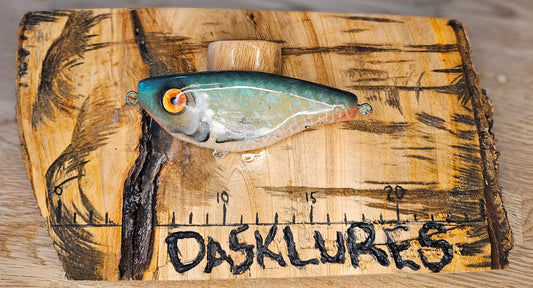 Dasklures Träbete – Handgjort gäddbete i premiumträ