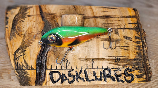 Dasklures Träbete – Handgjort gäddbete i premiumträ