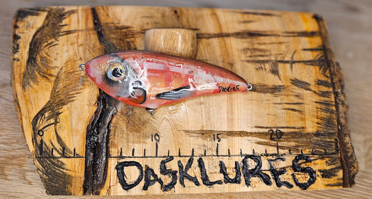 Dasklures Träbete – Handgjort gäddbete i premiumträ