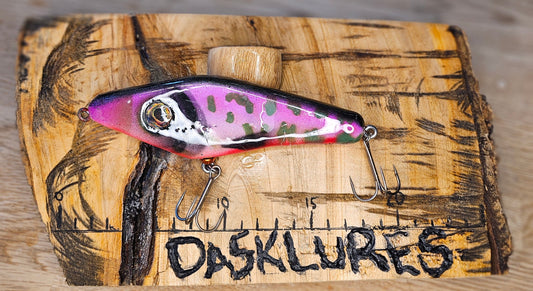 Dasklures Träbete – Handgjort gäddbete i premiumträ