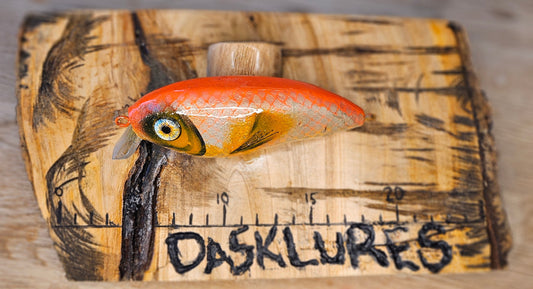 Dasklures Träbete – Handgjort gäddbete i premiumträ