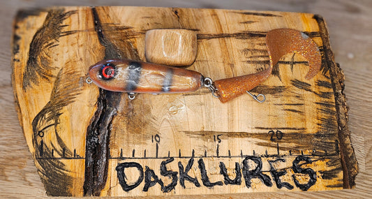 Dasklures Träbete – Handgjort gäddbete i premiumträ