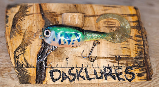 Dasklures Träbete – Handgjort gäddbete i premiumträ