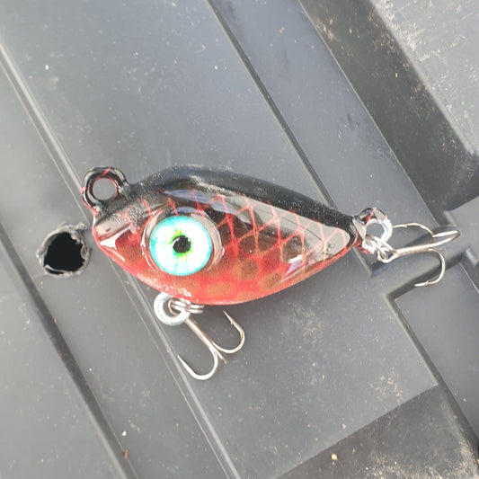 Dasklures Träbete – Handgjort abborrebete i premiumträ