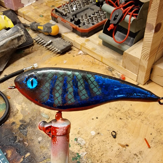 Dasklures Träbete – Handgjort gäddbete i premiumträ