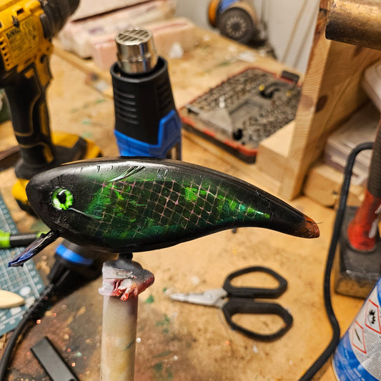 Dasklures Träbete – Handgjort gäddbete i premiumträ