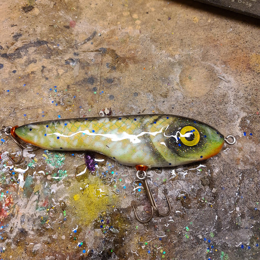 Dasklures Träbete – Handgjort gäddbete i premiumträ