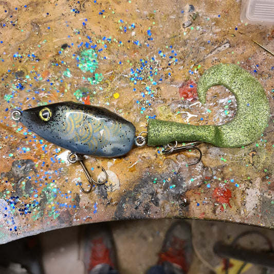 Dasklures Träbete – Handgjort gäddbete i premiumträ