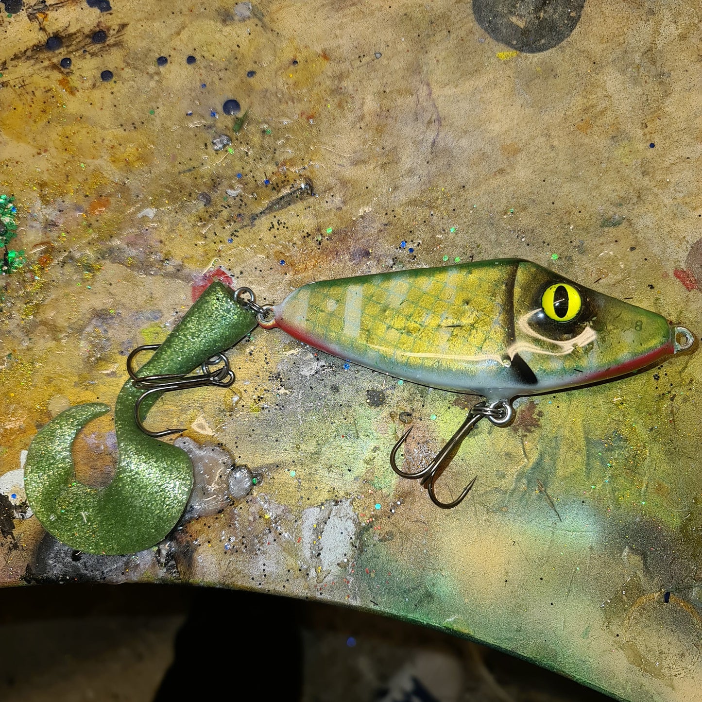 Dasklures Träbete – Handgjort gäddbete i premiumträ