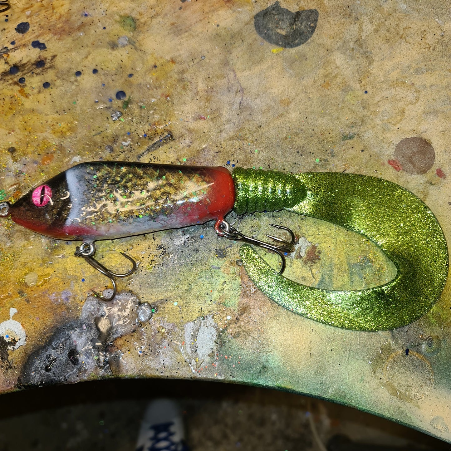 Dasklures Träbete – Handgjort gäddbete i premiumträ