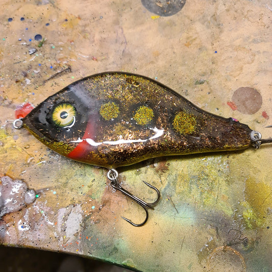 Dasklures Träbete – Handgjort gäddbete i premiumträ