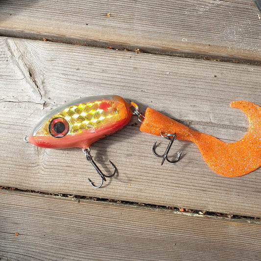 Dasklures Träbete – Handgjort gäddbete i premiumträ