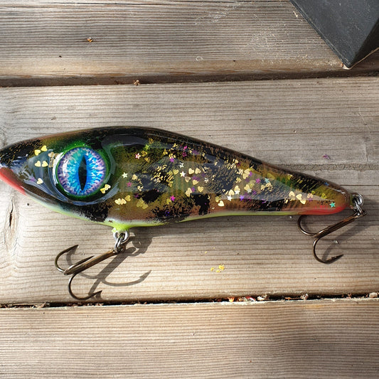 Dasklures Träbete – Handgjort gäddbete i premiumträ