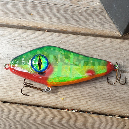 Dasklures Träbete – Handgjort gäddbete i premiumträ