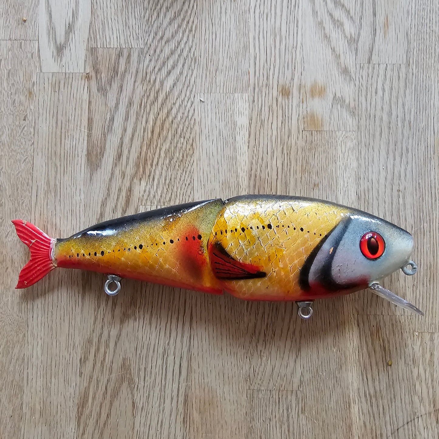 Dasklures Träbete – Handgjort gäddbete i premiumträ