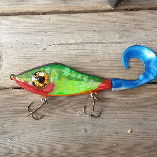 Dasklures Träbete – Handgjort gäddbete i premiumträ