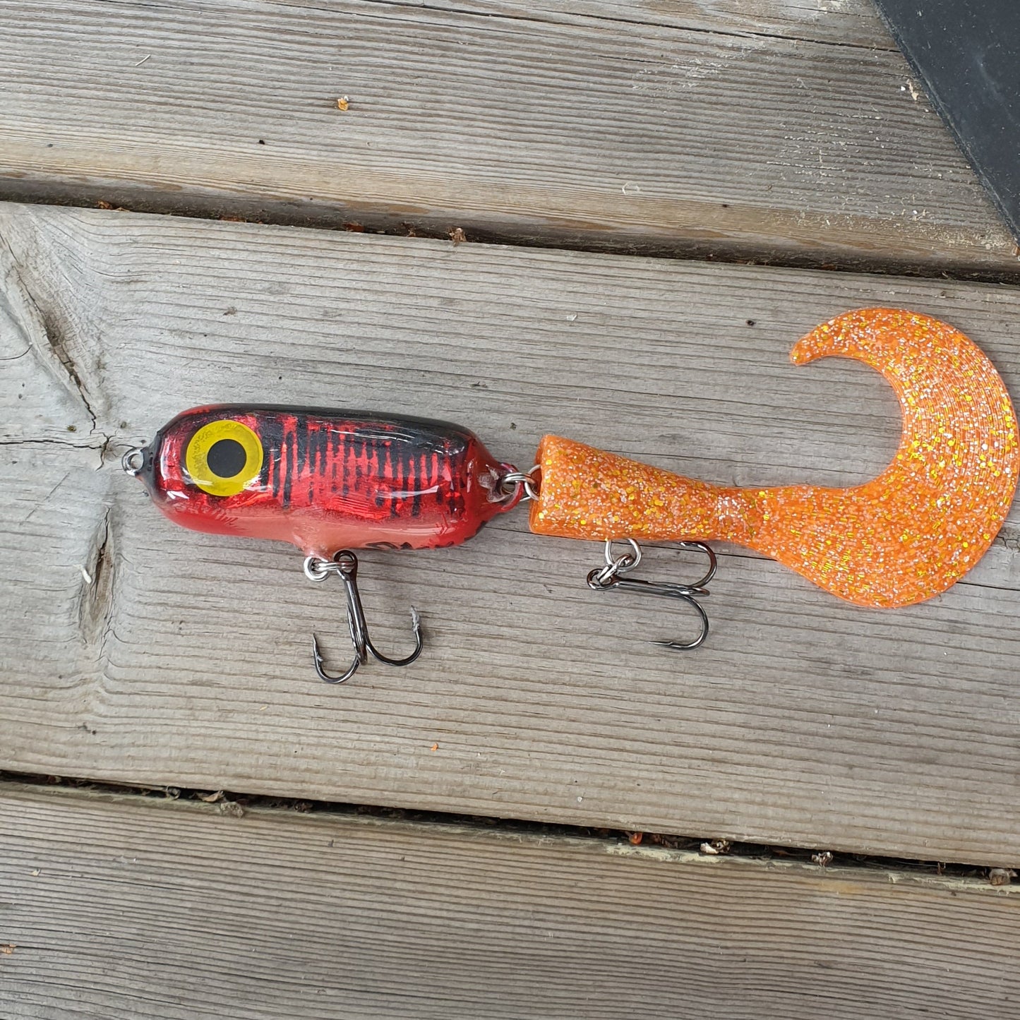 Dasklures Träbete – Handgjort gäddbete i premiumträ